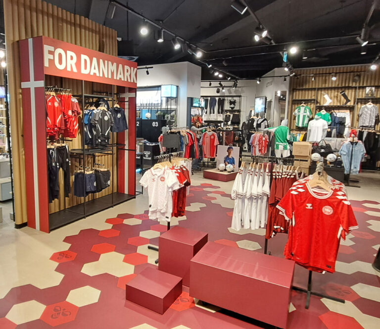 Landssholdsshoppen - shop design.