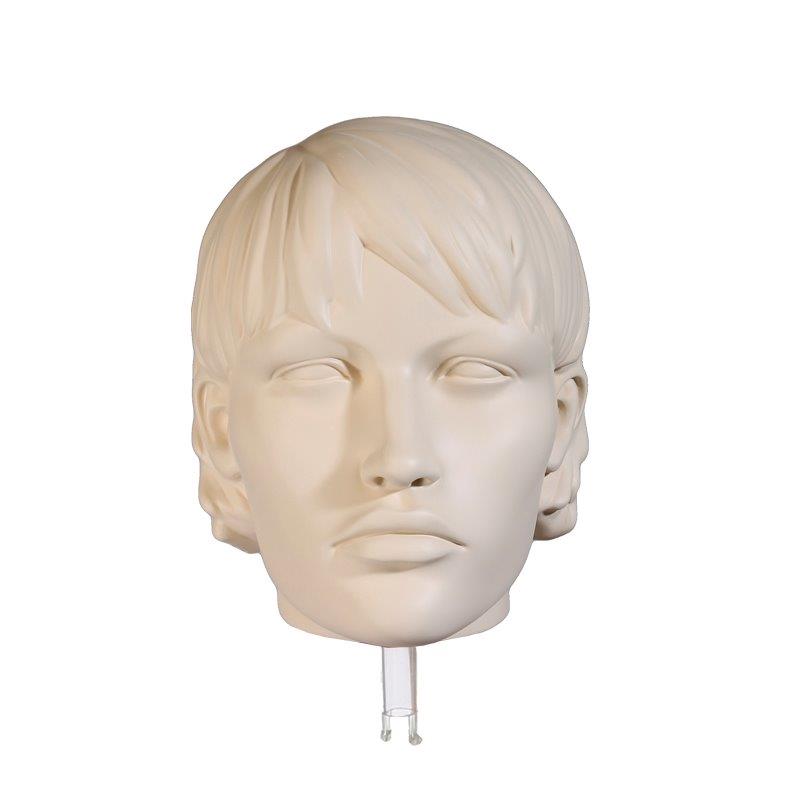 Stylised mannequin head from Darrol. Fits all female mannequins in Darrol’s 700 Series.